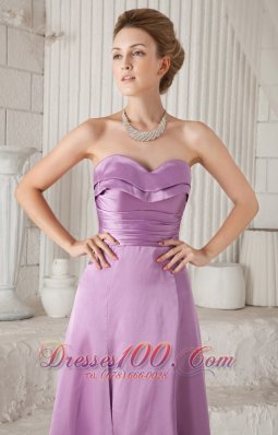 2013 Lavender Column Sweetheart Bridesmaid Evening Dress