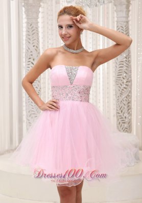 Lovely Baby Pink Prom / Cocktail Dress Mini-length 2013