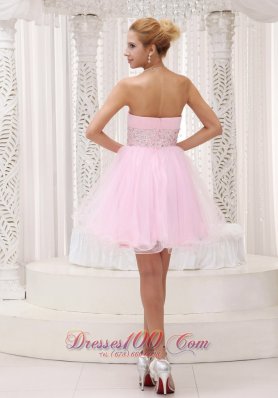 Lovely Baby Pink Prom / Cocktail Dress Mini-length 2013