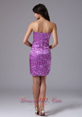 High-Low Detachable Rainestones Prom Cocktail Dress