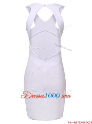 Edgy Halter Top Sleeveless Zipper Mini Length Sequins Dress for Prom