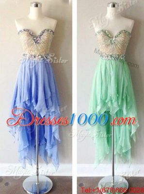 New Arrival Sleeveless Beading Zipper Prom Evening Gown