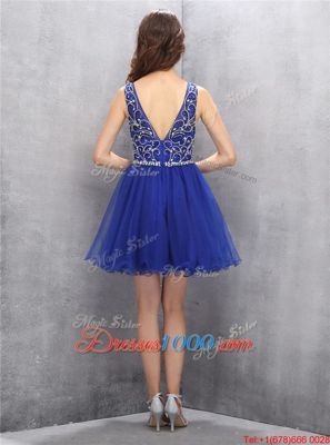 Stylish Sleeveless Beading Zipper Prom Evening Gown