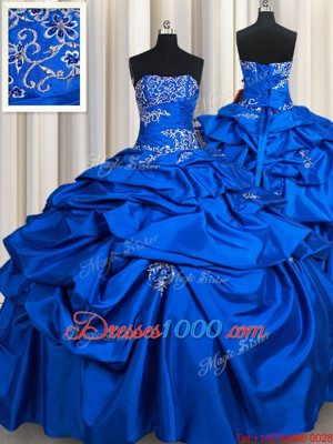 Custom Designed Sleeveless Lace Up Floor Length Beading and Pick Ups Sweet 16 Dresses