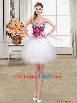 Hot Selling Three Piece Sleeveless Lace Up Floor Length Beading 15th Birthday Dress