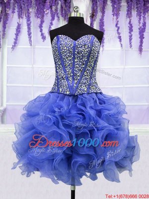 Low Price Three Piece Pick Ups Ball Gowns Quinceanera Dress Green High-neck Organza Sleeveless Floor Length Lace Up