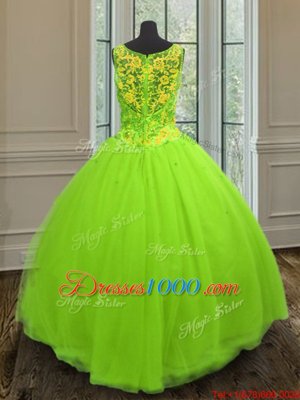 Custom Made Floor Length Quince Ball Gowns Straps Sleeveless Zipper