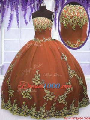 Sweet Purple Sweetheart Neckline Embroidery and Ruffles Quince Ball Gowns Sleeveless Lace Up