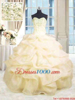 Fine Blue Sweetheart Lace Up Beading and Appliques and Ruffles Quinceanera Dresses Sleeveless
