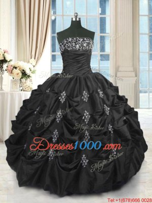 Elegant Lilac Organza Lace Up Sweetheart Sleeveless Floor Length Quince Ball Gowns Beading and Ruffles and Sequins