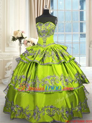 Popular Multi-color Ball Gowns Beading and Ruching Vestidos de Quinceanera Lace Up Tulle Sleeveless Floor Length