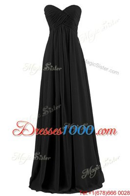 Pleated A-line Prom Dresses Apple Green Sweetheart Chiffon Sleeveless Floor Length Zipper