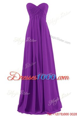 Pleated A-line Prom Dresses Apple Green Sweetheart Chiffon Sleeveless Floor Length Zipper