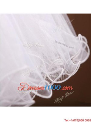 Eye-catching White Zipper Sweetheart Sashes|ribbons Prom Party Dress Tulle Sleeveless