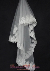 Veil for Popular Lace Decorate for Cheap
