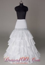 2013 Four Layers Wedding Petticoat Taffeta