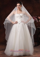 Discount Popular Veils for Wedding Two-tier
