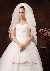 Three-tier Veil for Wedding Organza On Sale