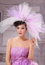 Corolla Large Hat Headpiece in Lavender 2014