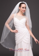 Wedding Bridal Veil Fingertip Two-tiered 2013