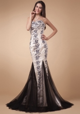 Gorgeous Mermaid Prom Evening Dress With Appliques Sweetheart