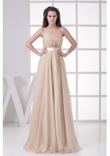 Most Popular 2013 Ruched Sweetheart Empire Long Prom Dress