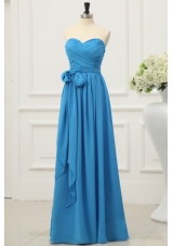 Teal Sweetheart Simple Style Empire Prom Dress On Sale