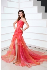 Atmospherical Colorful Sweetheart Prom Celebrity Dress with Layers