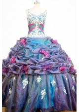 Romantic Ball Gown Strap Floor-length Quinceanera Dresses
