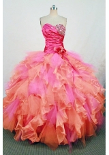 Gorgeous Ball gown Sweetheart neck Floor-Length Quinceanera Dresses