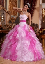 Sexy Multi-colored Sweetheart Beading and Ruching 2014 Quinceanera Dresses