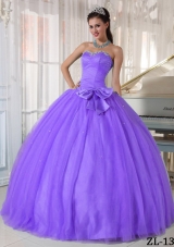 Sweetheart Quinceanera Gown Dresses with Beading and Bowknot