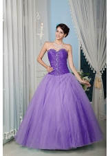 Purple A-line Sweetheart Beading The Super Hot Quinceanera Dress
