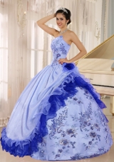 Gorgeous Applqiues and Hand Made Flowers 2014 Quinceanera Dresses