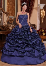 Discount Ball Gown One Shoulder Quinceanera Dress with Pick-ups