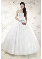In Stock White Quinceanera Dresses with Appliques