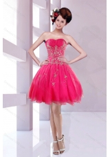 2015 New Style Sweetheart Prom Dress with Embroidery