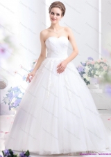 2015 New Style Sweetheart Wedding Dress with Lace