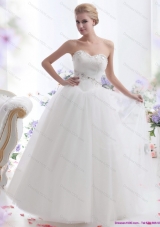 2015 Top Selling Sweetheart Wedding Dress with Paillette