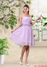 Classical A Line Appliques Bridesmaid Dresses in Lavender