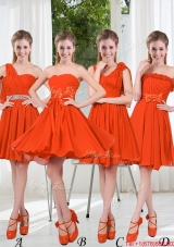 New Style A Line Beading Short Bridesmaid Dresses