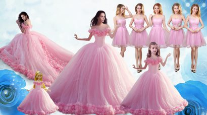 Low Price Tulle Sleeveless Floor Length 15 Quinceanera Dress and Ruffles