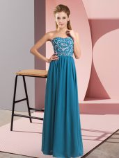Free and Easy Sleeveless Beading Lace Up Prom Party Dress