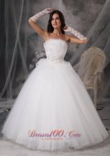 Looking Strapless Wedding Gown Puffy Skirt