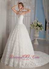 Luxurious Wedding Bridal Gowns Special Sweetheart Chapel