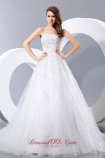 Elegant Tulle Wedding Dress Sweetheart 2013