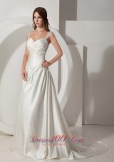 Simply Princess Wedding Bridal Dress Straps Taffeta on Sale