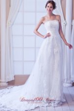 Princess Lace Sash Wedding Dress Bridal For Guest