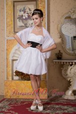 A-line Sweetheart Taffeta Sash Sexy Wedding Dress