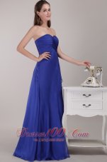 Royal Blue Bridesmaid Formal Dress Empire Fashion Color